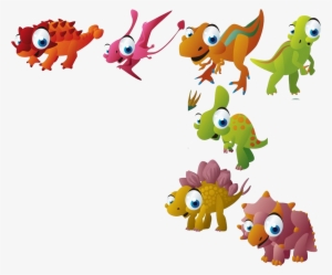 Cartoon Animal Clip Art - Dinosaur Animal Cartoon Png Image And Clipart #1122721