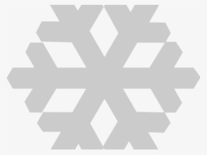 Grey Snowflake Cliparts - Szablony Do Sztucznego Śniegu #1122846