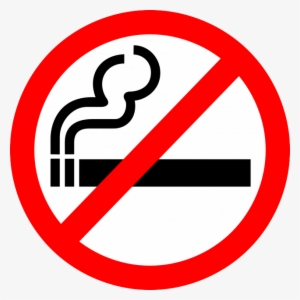 Smoking And Burning Cigarette Royalty Free Vector Clip - No Smoking Clipart #1122899