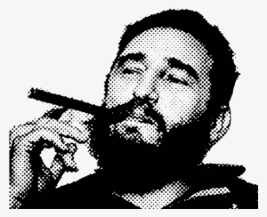Click And Drag To Re-position The Image, If Desired - Fidel Castro With Cigar #1123040