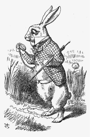 Alice In Wonderland - John Tenniel White Rabbit #1123243