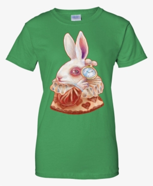 Alice In Wonderland White Rabbit Tee Shirt #1123349