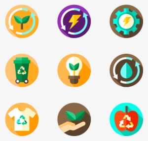 Recycling 50 Icons - Family Flat Icon Png #1123381