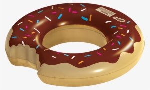 Wham-o Splash Inflatable Chocolate Donut Swimming Pool #1123417