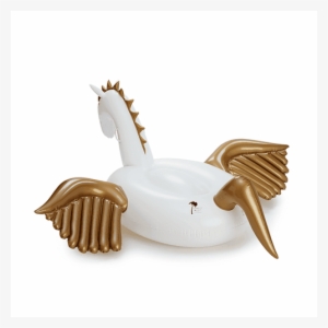 Giant Pegasus Pool Float - Funboy Inflatable Pegasus Pool Float In White. #1123652