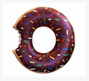 Big Mouth Chocolate Donut Pool Float #1123656