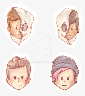 Twenty One Pilots Watercolor Cheebs - Twenty One Pilots Kawaii Png #1123879 Twenty One Pilots Watercolor Cheebs - Twenty One Pilots Kawaii Png #1123879