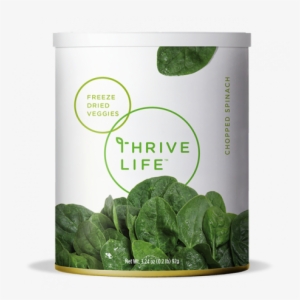 Chopped Spinach - Freeze Dried - Thrive Life Spinach #1124106