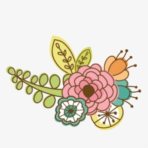 Flowers Svg Cutting Files - Doodle Clip Art Png #1124374