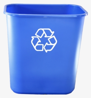 Blue Recycle Bin Png - Blue Recycling Bin Png #1124586