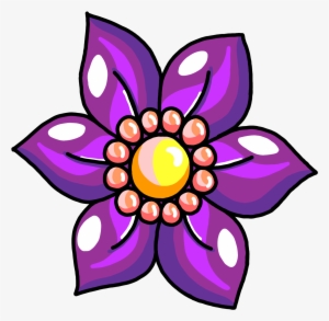 Free Flower Clip Art - Florzinha Azul Png #1124717