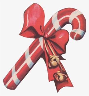 To Download A Transparent Png File Click "save Image - Vintage Candy Canes Png #1125221
