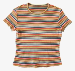 Top Orange Green Shirt Polyvore Moodboard Filler 90s - T-shirt #1125412