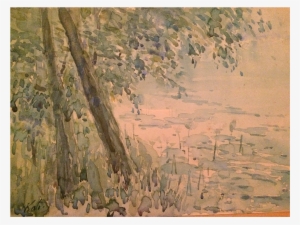 Japanese Watercolors Signed Kato Landscapes C - Painting #1125491