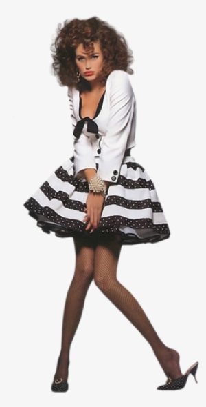 Ladies Choosing To Wear Pleated Skirts And Dresses - 90s Women Png #1125902