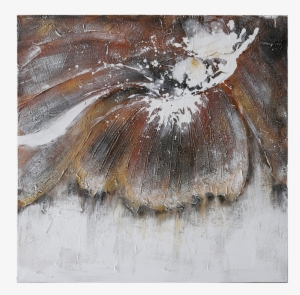 Beige Brown Abstract Art Canvas #1126159