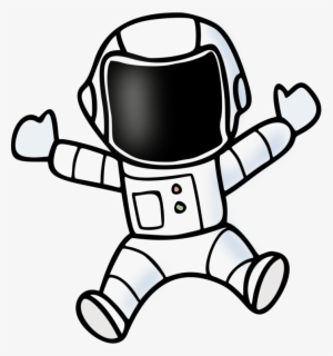 Astronaut Space Suit Outer Space Line Art Can Stock - Spacesuit Clipart #1126609