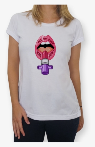 Camiseta Pink Hair Surfer Girl De Patricia Sodréna - Feminism #1126703