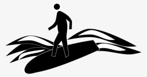 This Free Icons Png Design Of Pedestrian Surfer #1126791