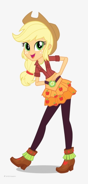 Friendship Games Applejack School Spirit Artwork - My Little Pony Equestria Girls Applejack #1127614