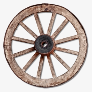Old Wagon Wheel - Old Cart Wheels Png #1128344
