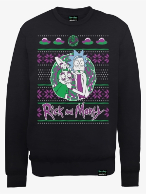 Rick And Morty Christmas Jumper #1128987