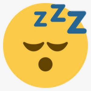Sleep Sleepy Tired Zzz Emoji Emoticon Face Expression - Zzz Emoji #1129260