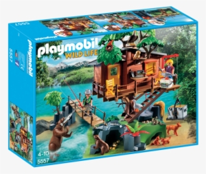 5557 Product Box Front V=1506796137 - Playmobil Adventure Treehouse 5557 #1129753