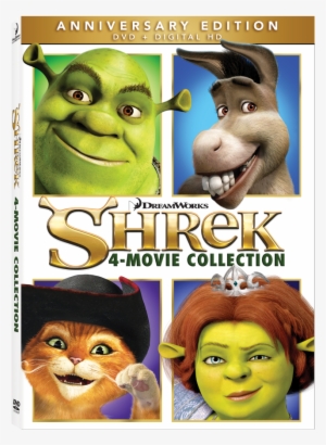 Shrek Face Png Download - Shrek 4 Movie Collection (dvd) #1130203