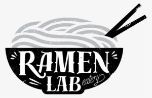 Ramenlab Logos 082616-bw - Ramen Lab Eatery Delray #1130291
