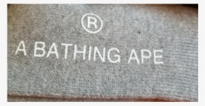 A Bathing Ape Bape Socks - Bape Socks Gray #1130376