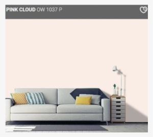 Nippon Paint Satin Glo Premium 1 Color - Pink Cloud Nippon Paint #1130555