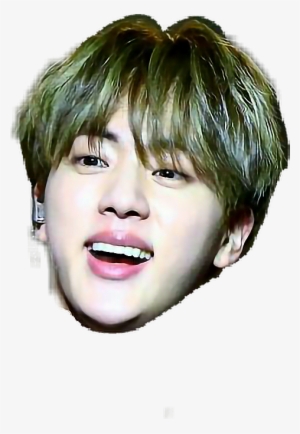 Svg Freeuse Seokjin Hyung Hyugline Funny Jinhead Cute - Jin Head - Free 