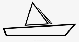 Paper Boat Coloring Page - Barco De Papel Png #1130688