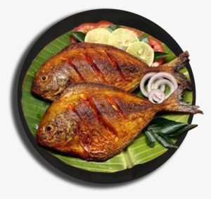 Fish Fry Png Image Black And White Stock - South Indian Fish Dish #1130965