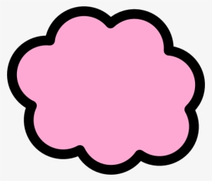 Light Pink Clip Art - Cloud Clip Art #1131046
