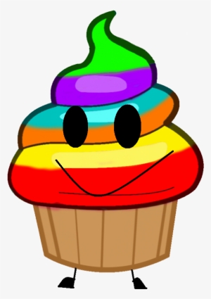 Rainbow Cupcake Pose - Rainbow Cupcake Png #1131132