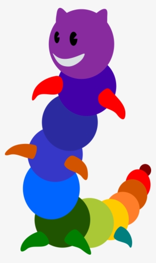 Rainbow Ant Clip Art #1131251