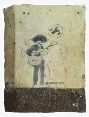 Mariachi Player, 2001 By Banksy Graffiti Art - Taglialatella Galleries #1131855