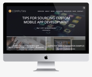 Marketing Imac Mockup - Computer Monitor #1132141