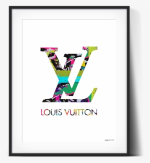 Louis Vuitton Abstract Graffiti Art #1132202