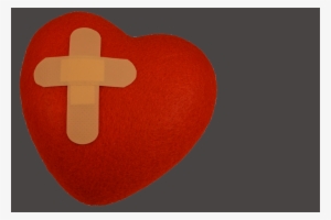 Scientists From Duke University Aimed To Prevent Heart - Broken Heart With Cross #1132479