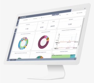 Macbook Pro & Imac Mockup Template - Analytics Mockup Png #1132482