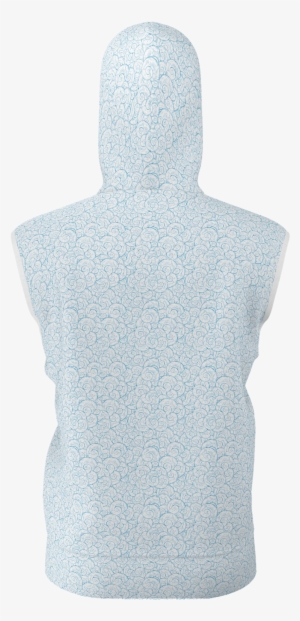 Sleeveless Hoodie - Watercolor Anemones - Hoodie #1133037 Sleeveless Hoodie - Watercolor Anemones - Hoodie #1133037