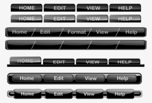 Button Clipart Website Png - Web Page Buttons Png #1133248