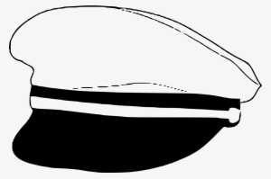 Hat Sea Captain Tricorne Headgear - Captain Hat Clipart #1133548
