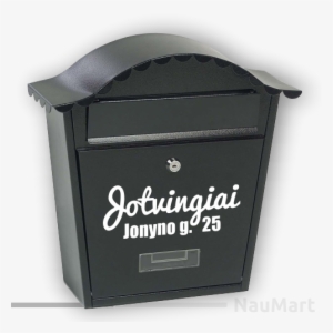 Gardman 17250 Traditional Post Letter Box Black Steel #1134110