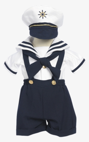 Navy Blue Suspender Shorts Nautical Sailor Outfit With - Baby Sailor Outfit #1134296 Navy Blue Suspender Shorts Nautical Sailor Outfit With - Baby Sailor Outfit #1134296