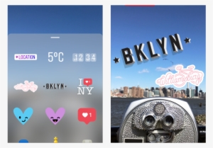 Instagram Adds Geotag Stickers Copying Yet Another - Instagram New Update Font #1134338