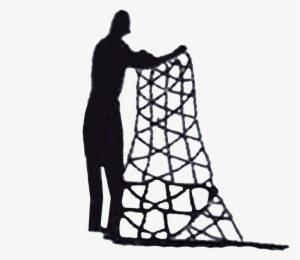Fisherman Handling Fishing Net Fish Nets, Fishing, - Fishing #1134885